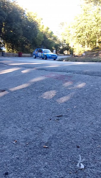 Exciting Rally Car Action at Spectacular Event