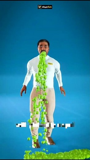 Why Do We Vomit? 🤢 The Body’s Emergency Defense System #shorts #facts #viral