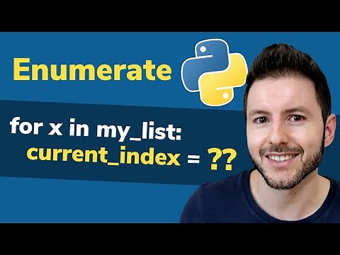 Enumerate in Python | Get Index Current Element For Loop