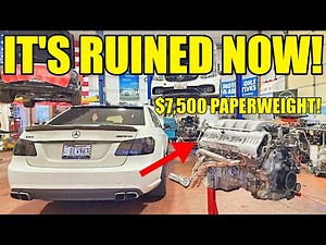 Building A 550 HP E63 AMG Engine To Swap Into My C63 Ended In TOTAL Devastation! I’m Not Giving Up!