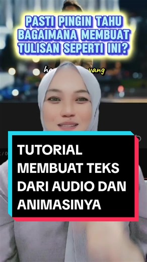 Membalas @silfifebrianti95 CARA MEMBUAT TEKS DARI AUDIO TUTORIAL MEMB...
