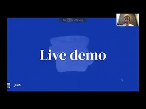 AL TV Product Walk Through - Juro - Contract Automation Platform