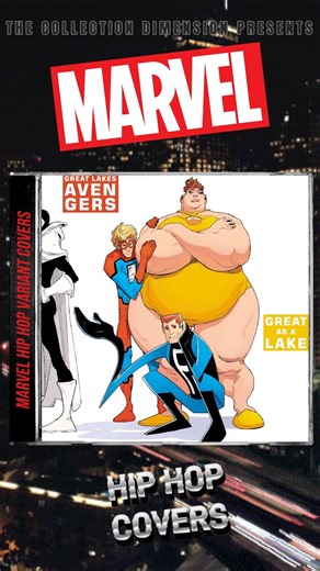 MC Lyte x Marvel: Lyte as a Rock Tribute as Great Lakes Avengers #1 Hip-Hop Variant