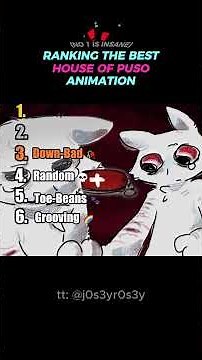 Ranking The Best House of Puso Animation #houseofpuso #puso #animation #meme