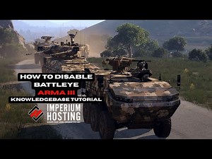 Arma III - How to Disable Battleye on your Dedicated Server