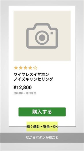 ボタンの色で人は動く。元UIデザイナーが解説 #UIデザイン勉強中 #デザイナーと繋がりたい #デザイン思考 #行動心理学 #Shorts