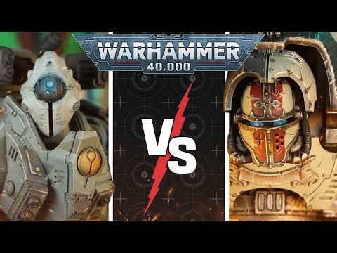 *NEW CODEX!* Imperial Knights vs T'au Empire | Warhammer 40k Battle Report