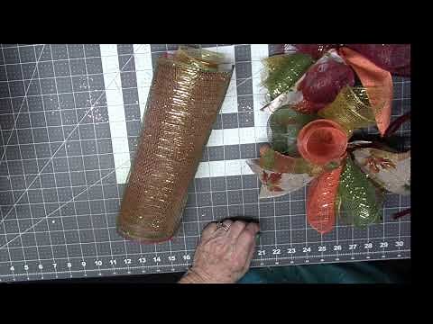 A Fall Centerpiece or Candle Ring