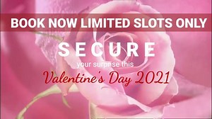 Secure your surprise on Valentines Day 2021!❤️❤️❤️ Book now! Limited slots only! SLOTS AVAILABLE as of TODAY - 78 | Infinity Flowers & Gifts Shop