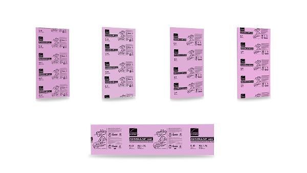 Owens Corning FOAMULAR 150 1 in. x 4 ft. x 8 ft. R-5 Scored Square Edge Rigid Foam Board Insulation Sheathing 20WE