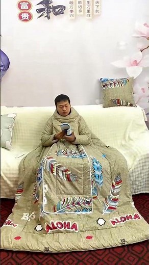 1️⃣Cozy Wearable Sleeping Blanket - Lazy Time Wearable Sleeping Blanket