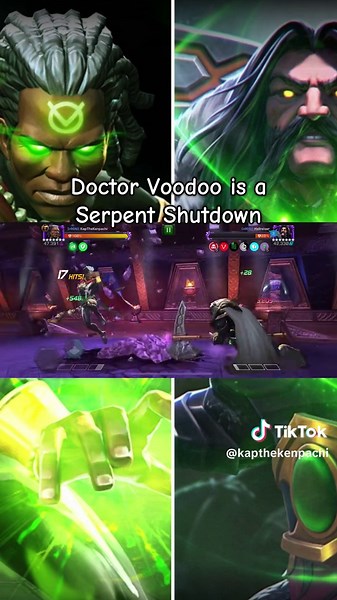 Mastering Doctor Voodoo Against the Marvel Serpent
