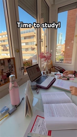 Time to study! #asmr #asmrstudy #studywithme #studymotivation #studywithmepomodoro #study