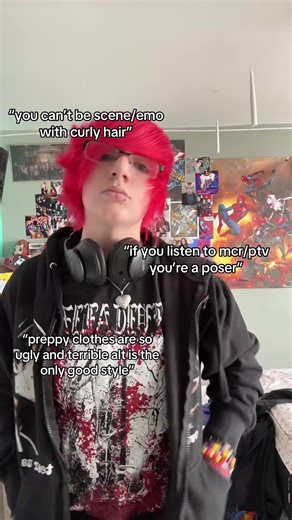 EDIT: I DIDNT KNOW THIS AUDIO WAS AI the same people who get bullied are doing the bullying 😭😭 i can already hear the emo elitists in the comments (BEFORE ANYONE STARTS IM NOT SAYING MCR IS AN EMO BAND) insp: @e͓̽dy𝔫 e͓̽xoɾcιʂɱ ✇ #emo #scene #mcr #ptv #mychemicalromance