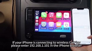 MINIX Wireless CarPlay Adapter for Apple Converts Cars Factory Wired CarPlay to Wireless CarPlay Compatible with iPhone iOS 10+ and 2016+ Cars, Slow Latency with USB C