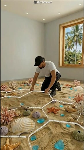 This guy built a house like the sea #shortsvideo