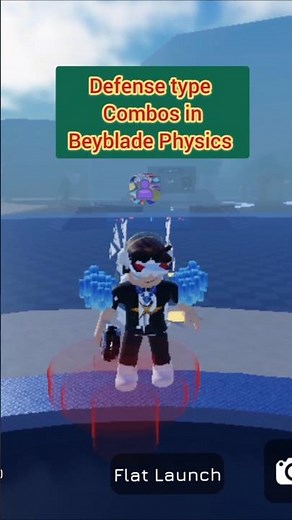 Defense Type combos in Beyblade Physics #elitegmryan #roblox #beyblade