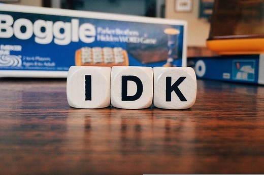 O que significa “IDK” e como posso usá-lo?