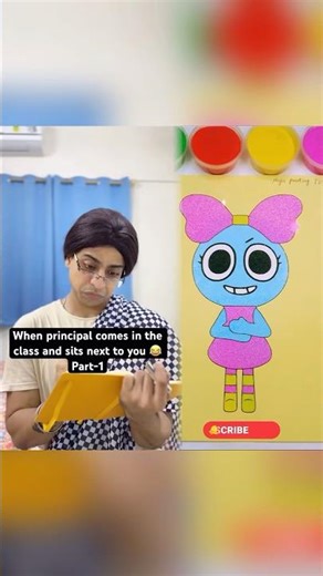 Part-1 ab kuch der bad teacher ko bulaya jayega Ever shared a seat with principal? 😂#youtubeshorts