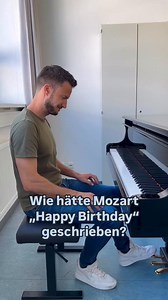 16K views · 418 reactions | Another Birthday song But , This time it was made. At Mozart style composition Hope it's not annoying Thanks for watching dears #HappyBirthday #GrandPiano #MozartStyle #ClassicalMusic #PianoSolo #ElegantMusic #TimelessMelody #BaroqueVibes #PianoVirtuoso #MozartInspired #BirthdaySerenade #ClassicalBirthday #PianoPerformance #RoyalElegance #MusicalCelebration #HappyBirthdayMozart #ClassicalComposer #PianoArt #BirthdayWaltz #MajesticMusic | Antique Pianos | Facebook