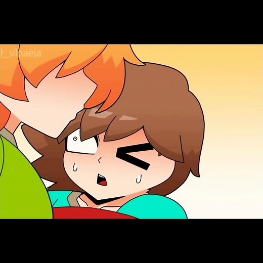 Alex and Steve love story | minecraft anime ‪@_silpaeja‬