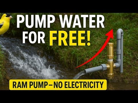 Ram Pumps Explained Simply - How to pump water for free forever