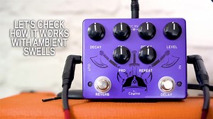 AWESOME Budget REVERB DELAY | Caline CP-80 Ragnarok | VIDEO REVIEW [NO TALK]