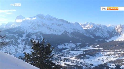 Torna la neve sulle Alpi con temperature più invernali