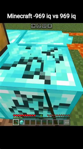 Minecraft -969 iq vs 969 iq #Minecraft #MrMinezor