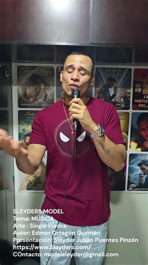 Tik Tok Sleyder Piedra corto