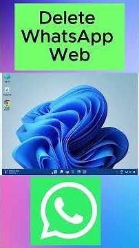 How to Delete WhatsApp Web Access Permanently! ❌ #Shorts #WhatsApp