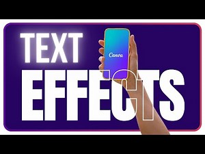 How to Add Text Effects in Canva | Take Your Designs from Basic to Brilliant!