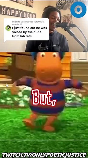 Replying to @user8868284818049 It shocked me too! #leonthomasiii #tyrelljacksonwilliams #thebackyardigans #throwbacks #cartoon #reaction