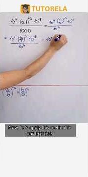 Solve 10^4 × 0.1^-3 ÷ 1000 with Scientific Notation #Math #ExponentsRules #MultiplicationOfPowers