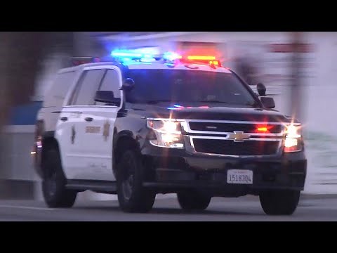 LASD SEB K9 Units Responding Code 3