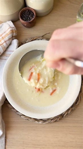 Sopa de coliflor con Mambo 🥣