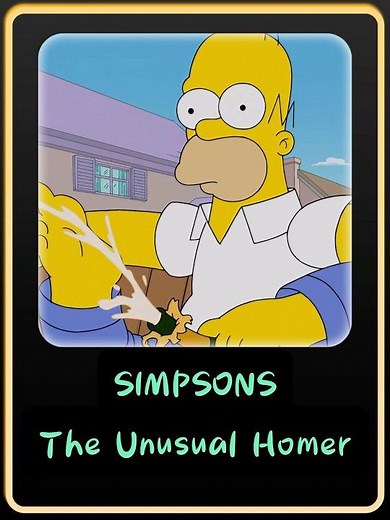 The Unusual Homer.#simpsons #animation #cartoon