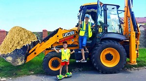486K views · 5.3K reactions | Tractor Excavator, Concrete truck and Fuel truck broke Funny stories about cars | OneDay Alex | Facebook