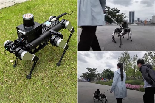 Six-Legged Robot Previews the Future of Service Dogs for the Visually Impaired