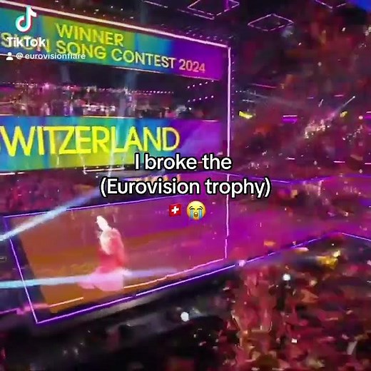I broke the (Eurovision trophy) code…. (🇨🇭 Nemo, Switzerland Eurovision 2024 Winner)