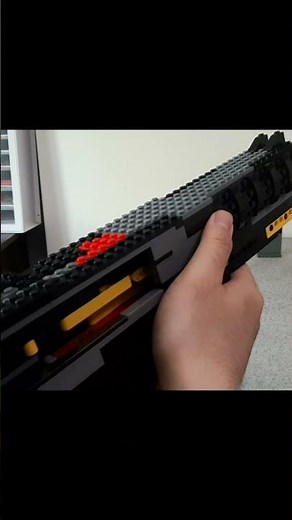 Lego Futuristic Bolt-Action Shell-Ejecting Gun
