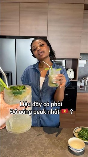 Trying Vietnam's Most Refreshing Drink! 🌿🍹 | Nước Rau Muống Easy Recipe