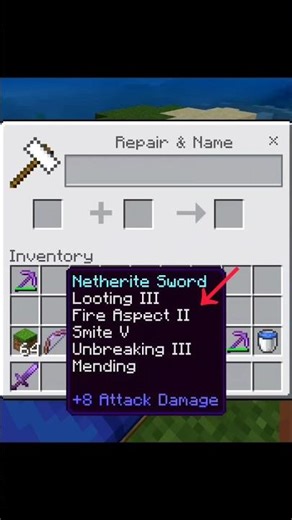 minecraft best sword enchantments #minecraft #minecrafttutorial #tutorial #viral #minecraftshorts