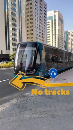 Trackless Tram | Automated Rapid Transit | Abu Dhabi