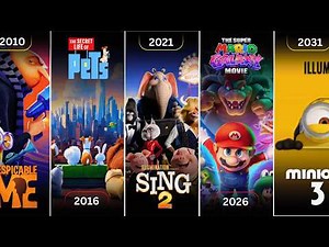 Every Illumination Movie Ever Made (2010-2031) Despicable Me, Minions & More
