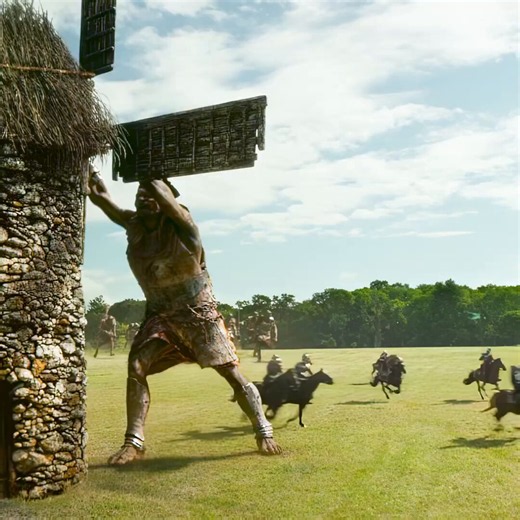 This film portrayed giants with a realism that very few movies have achieved.