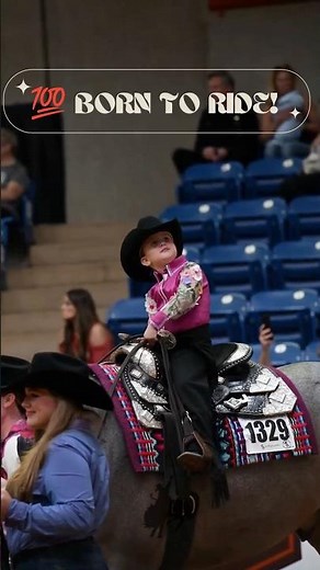 💯 Tiny Riders, Big Dreams! Future Horse Show Legends 🐎 #cowboys #cowgirl
