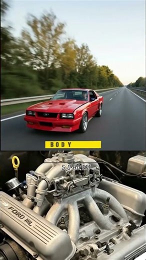 The 5 Most Legendary Mustang V8 Engines (1965–2024) #ford