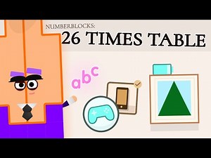 Numberblocks - 26 Times Table (link in description!)