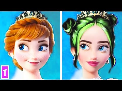 Disney Characters As Celebrities